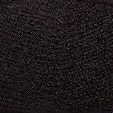 Пряжа для вязания Назар-Рус 731 'Мэрилин' (50%шерсть, 50%акрил) 5х100гр/330м цв.018 черный