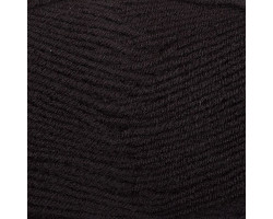 Пряжа для вязания Назар-Рус 731 'Мэрилин' (50%шерсть, 50%акрил) 5х100гр/330м цв.018 черный