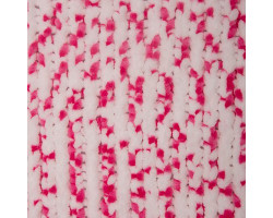 Пряжа для вязания Назар-Рус 778 'Панда' (100% микрополиэстер) 5х100г/120м цв.1008 белый/розовый