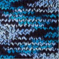 Пряжа для вязания Назар-Рус 781 'Фантазия' (40%шерсть, 60%акрил) 5х100г/71м цв.0366 голуб/бирюза/фиолет