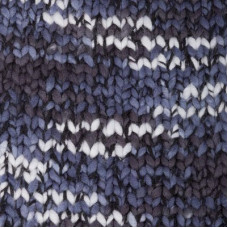 Пряжа для вязания Назар-Рус 781 'Фантазия' (40%шерсть, 60%акрил) 5х100г/71м цв.2751 джинс/белый/серый