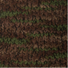 Пряжа для вязания Назар-Рус 781 'Фантазия' (40%шерсть, 60%акрил) 5х100г/71м цв.2753 коричневый/зелень