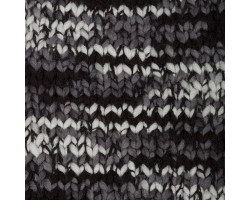 Пряжа для вязания Назар-Рус 781 'Фантазия' (40%шерсть, 60%акрил) 5х100г/71м цв.2757 черн/сер/белый