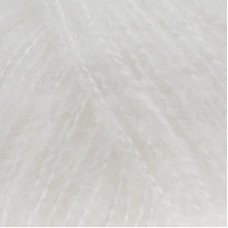 Пряжа для вязания Назар-Рус 790 'Нежный Мохер' (30% мохер, 70% акрил) 10х25гр/175м цв.001 белый
