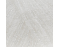 Пряжа для вязания Назар-Рус 790 'Нежный Мохер' (30% мохер, 70% акрил) 10х25гр/175м цв.001 белый