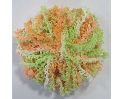 Пряжа для вязания Назар-Рус 'Кроха' (100% микрополиэстер) 10х50гр/75м цв.3608 салат/оранж/желт