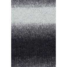 Пряжа для вязания Назар-Рус 'Орион' (40%шерсть, 45%акрил, 15%полиамид) 5х100гр/200м цв.1106 серый/светло-голубой