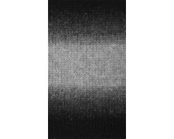 Пряжа для вязания Назар-Рус 'Орион' (40%шерсть, 45%акрил, 15%полиамид) 5х100гр/200м цв.1117 серый/черный