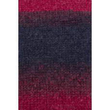 Пряжа для вязания Назар-Рус 'Орион' (40%шерсть, 45%акрил, 15%полиамид) 5х100гр/200м цв.1122 красный/т.синий