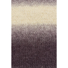 Пряжа для вязания Назар-Рус 'Орион' (40%шерсть, 45%акрил, 15%полиамид) 5х100гр/200м цв.1127 молоко/сливовый