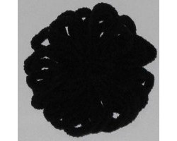 Пряжа для вязания Назар-Рус 'Плюшевая' (100%микрополиэстер) 10х50гр/38м цв.7000 черный