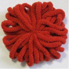 Пряжа для вязания Назар-Рус 'Плюшевая' (100%микрополиэстер) 10х50гр/38м цв.7001 красный