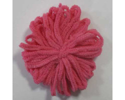 Пряжа для вязания Назар-Рус 'Плюшевая' (100%микрополиэстер) 10х50гр/38м цв.7017 розовый нео