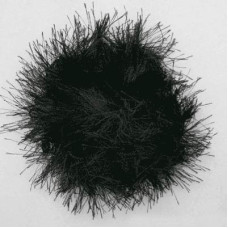 Пряжа для вязания Назар-Рус 'Травка' (100% полиэстер) 5х100гр/150м цв.2004 черный