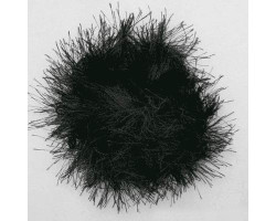 Пряжа для вязания Назар-Рус 'Травка' (100% полиэстер) 5х100гр/150м цв.2004 черный