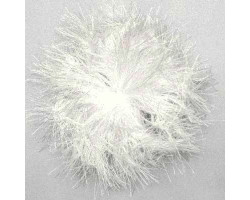 Пряжа для вязания Назар-Рус 'Травка' (100% полиэстер) 5х100гр/150м цв.2005 белый
