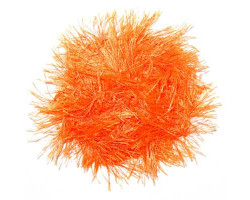 Пряжа для вязания Назар-Рус 'Травка' (100% полиэстер) 5х100гр/150м цв.2012 оранж неон
