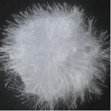 Пряжа для вязания Назар-Рус 'Травка с метанитом' (90% пэ, 10% метанит) 5х100гр/115м цв.2005 белый