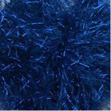 Пряжа для вязания Назар-Рус 'Травка с метанитом' (90% пэ, 10% метанит) 5х100гр/115м цв.2007 синий с син.мет