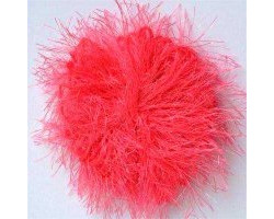 Пряжа для вязания Назар-Рус 'Травка с метанитом' (90% пэ, 10% метанит) 5х100гр/115м цв.2014 розовый неон