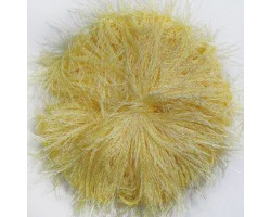 Пряжа для вязания Назар-Рус 'Травка с метанитом' (90% пэ, 10% метанит) 5х100гр/115м цв.2024 лимонный