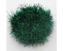 Пряжа для вязания Назар-Рус 'Травка с метанитом' (90% пэ, 10% метанит) 5х100гр/115м цв.ML 88 зеленый