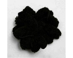 Пряжа для вязания Назар-Рус 'Верона с метанитом' (90% микрополиэстер, 10% метанит) 5х100гр/42м цв.0016 черный