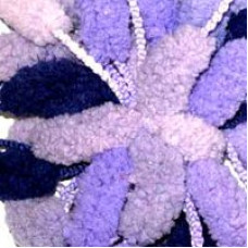 Пряжа для вязания Назар-Рус 'Верона с метанитом' (90% микрополиэстер, 10% метанит) 5х100гр/42м цв.1354 сиренево/лиловый