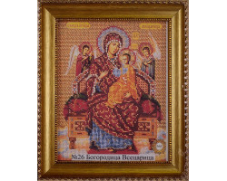 Рамка со стеклом №26 Богородица Всецарица 20,9х26,2 см