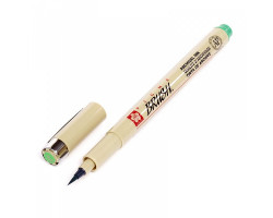 Ручка-кисточка арт. PIGMA BRUSH XSDK-BR.29 цв.зеленый