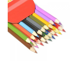 Набор шестигранных карандашей арт.НП.3741187 'Цветик' 2М-4М заточенные 18 цветов