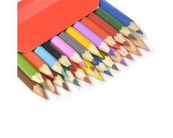 Набор шестигранных карандашей арт.НП.3741188 'Цветик' 2М-4М заточенные 24 цвета
