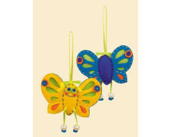 Набор для вышивания арт.АС-1407 'Солнечная бабочка' 10х10 см