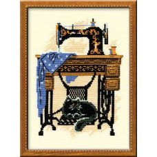Набор для вышивания арт.СС-0857 'Швейная машинка' 18х24 см