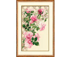 Набор для вышивания арт.СС-0898 'Розовые розы' 35x55 см