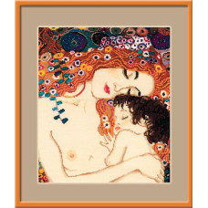Набор для вышивания арт.СС-0916 'Материнская любовь'по мотивам картина Г.Климта 30x35 см