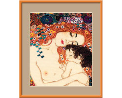 Набор для вышивания арт.СС-0916 'Материнская любовь'по мотивам картина Г.Климта 30x35 см