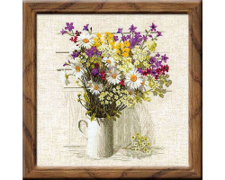 Набор для вышивания арт.СС-0924 'Полевые цветы' 45x45 см