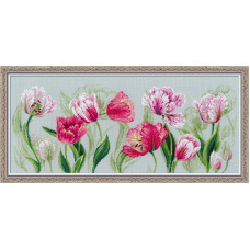 Набор для вышивания арт.СС-100/052 'Весенние тюльпаны' 70х30 см