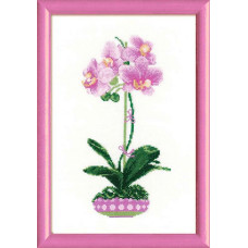 Набор для вышивания арт.СС-1163 'Сиреневая орхидея' 21x30 см
