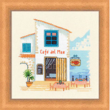 Набор для вышивания арт.СС-1218 'Cafe del Mar' 18х18 см