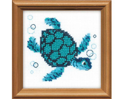 Набор для вышивания арт.СС-1290 'Морская черепаха' 10x10 см