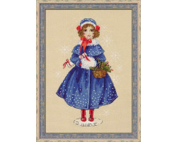 Набор для вышивания арт.СС-1312 'Кукла Мари' 21x30 см