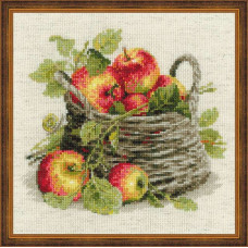 Набор для вышивания арт.СС-1450 'Спелые яблоки' 30х30 см