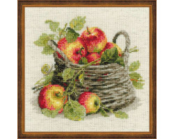 Набор для вышивания арт.СС-1450 'Спелые яблоки' 30х30 см