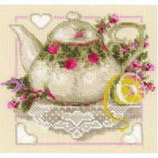 Набор для вышивания арт.СС-1477 'Чай с лимоном' 20х20 см