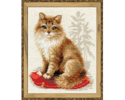 Набор для вышивания арт.СС-1525 'Кошка домашняя' 24х30 см