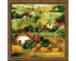 Набор для вышивания арт.СС-1569 'Сербский пейзаж' 40х40 см
