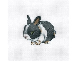 Набор для вышивания арт.РТ-H262 'Атласный кролик' 9х9 см