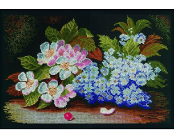 Набор для вышивания арт.РТ-M231 'Цветы яблони и сирени' 37,5x26 см